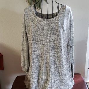 Lucky Brand gray sweater NWOT